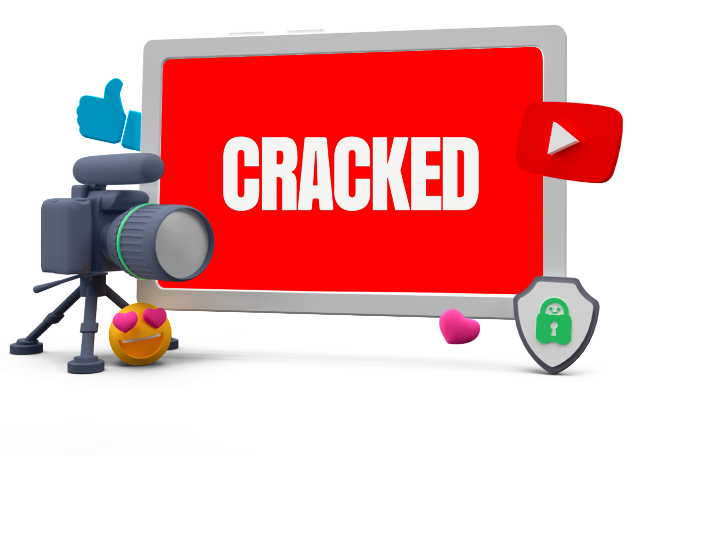 Cracked