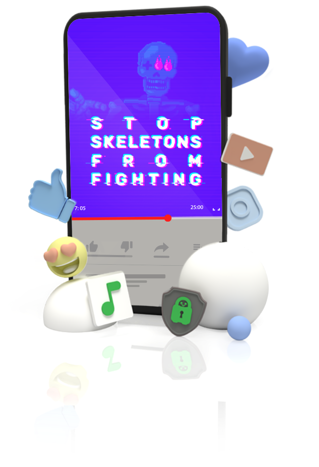 Stop Skeletons From Fighting